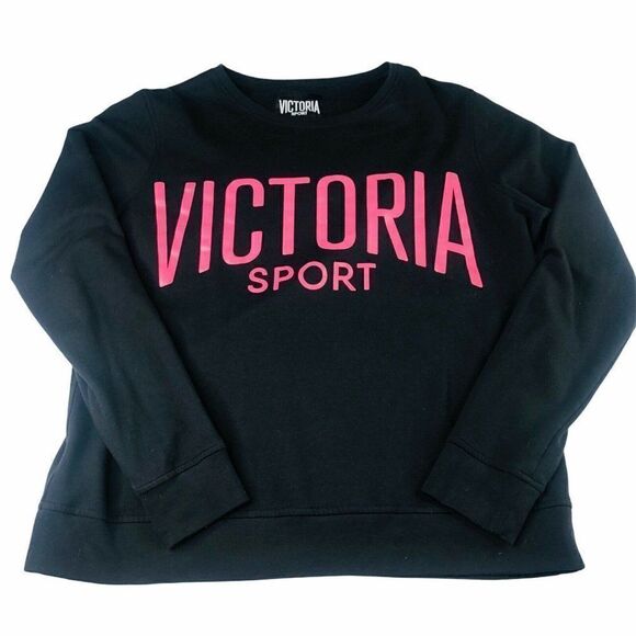 Victoria's Secret Sport Crewneck Fleece Sweatshirt - Picture 2 of 8